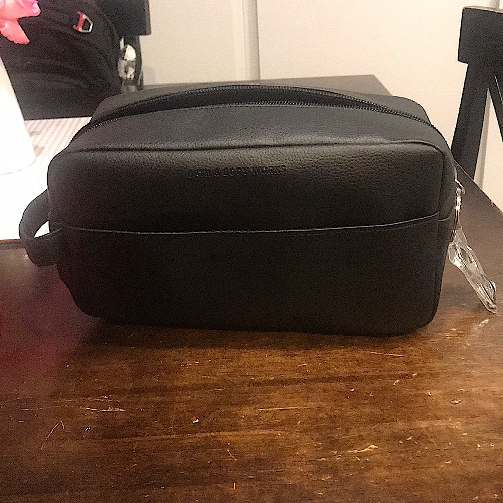 Unisex Black Bath & Body Works Travel Bag